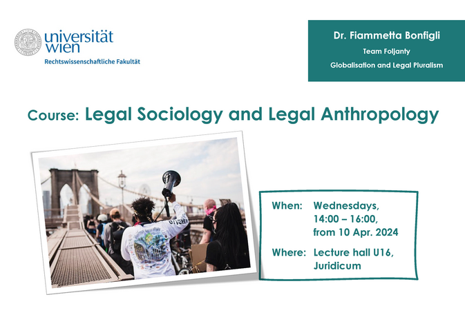 Poster Legal Sociology and Legal Anthropology