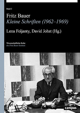 Buchcover Fritz Bauer Kleine Schriften 2