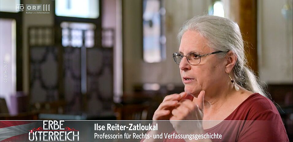 Vergrösserung Interview-Ausschnitt von IlseReiter-Zatloukal
